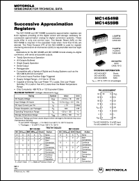 MC14549BDW datasheet: Successive approximation register MC14549BDW