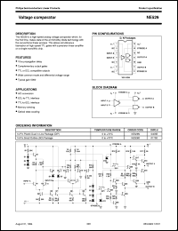 NE529N datasheet: Voltage comparator NE529N