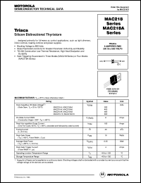 MAC218-8 datasheet: Triac MAC218-8