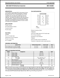 MC145406N datasheet: EIA-232-D/V.28 driver/receiver MC145406N