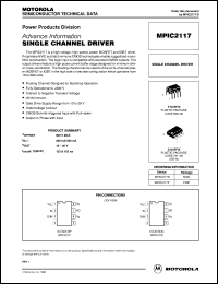 MPIC2117P datasheet: Single channel driver MPIC2117P