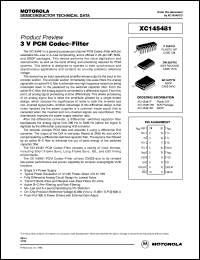XC145481D datasheet: Schottky barrier tectifier XC145481D