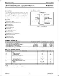 NE5560N datasheet: Switched-mode power supply control circuit NE5560N