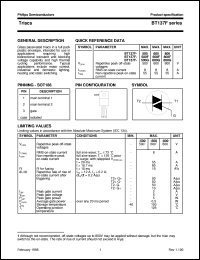 BT137F-500F datasheet: Triacs BT137F-500F