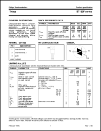 BT139F-800G datasheet: Triacs BT139F-800G