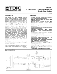 73K224L-IP datasheet: Single-chip modem 73K224L-IP