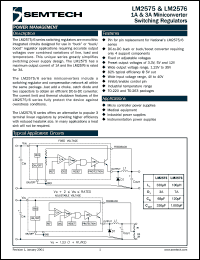 LM2576T-3.3 datasheet: 1A & 3A miniconverter switching regulator LM2576T-3.3