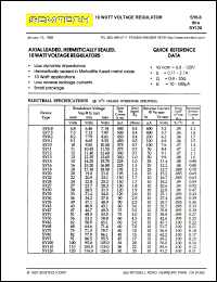 SY33 datasheet: 10 watt voltage regulator SY33