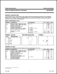 BU4522AF datasheet: Silicon Diffused Power Transistor BU4522AF