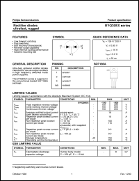 BYQ30EX-150 datasheet: Rectifier diodes ultrafast, rugged BYQ30EX-150