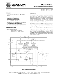 GS3030 datasheet: DynamEQ-I, dynamic equalizer-reflowable, 6.35mm x 2.92mm x 1.78mm GS3030