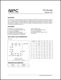 CF1155 datasheet: Melody LSI CF1155