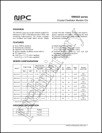 CF5022A1-2 datasheet: Crystal oscillator module IC CF5022A1-2