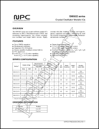 CF5022B1-2 datasheet: Crystal oscillator module IC CF5022B1-2