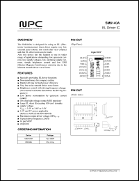 CF8140A datasheet: EL Driver IC CF8140A