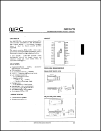 SM6150P datasheet: Successive-approximation 8-bit A/D converter SM6150P