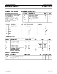 BUK454-200B datasheet: PowerMOS transistor BUK454-200B