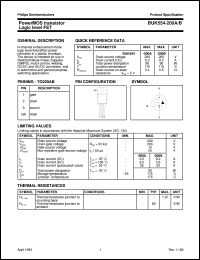 BUK554-200A datasheet: PowerMOS transistor Logic level FET BUK554-200A