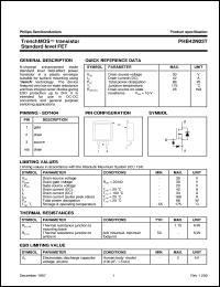 PHB42N03T datasheet: TrenchMOS  transistor Standard level FET PHB42N03T