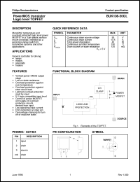 BUK108-50GL datasheet: PowerMOS transistor Logic level TOPFET BUK108-50GL