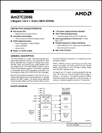 AM27C2048-55DC datasheet: 2 megabit CMOS EPROM AM27C2048-55DC