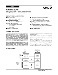 AM27C2048-70DCB datasheet: 2 megabit CMOS EPROM AM27C2048-70DCB