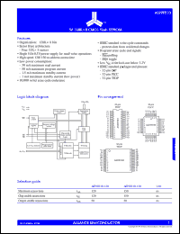 AS29F010-120TC datasheet: 5V 128K x 8 CMOS flash EEPROM, access time 120ns AS29F010-120TC