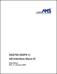 AS2702-20T datasheet: AS-interface slave IC AS2702-20T