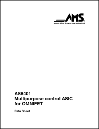 AS8401 datasheet: Multipurpose control ASIC for OMNIFET AS8401