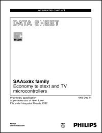 SAA5290PS/108 datasheet: Economy teletext and TV microcontrollers SAA5290PS/108