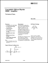 MSA-0786-BLK datasheet: Cascadable silicon bipolar MMIC amplifier MSA-0786-BLK