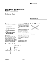 MSA-0235 datasheet: Cascadable silicon bipolar MMIC amplifier MSA-0235