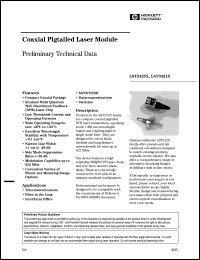 LST2425A-B-AP datasheet: Coaxial pigtailed laser module LST2425A-B-AP