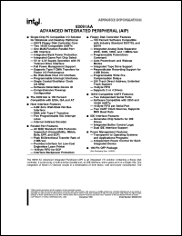 S82091AA datasheet: Advanced integrated peripheral (AIP) S82091AA