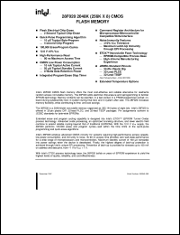 P28F020-120 datasheet: 2048(256 x 8) CMOS flash memory. Access speed 120 ns P28F020-120