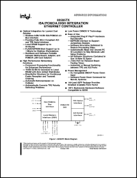 S82595TX datasheet: ISA/PCMCIA high integration ethernet controller S82595TX