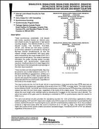 8302202FA datasheet:  SYNCHRONOUS 4-BIT BINARY COUNTERS 8302202FA