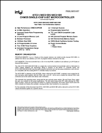 TS80C31BH datasheet: CHMOS single-chip 8-bit microcontroller. 3.5 MHz to 12 MHz, Vcc = 5 V TS80C31BH