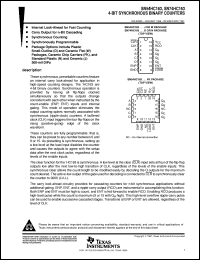 SN54HC163J datasheet:  SYNCHRONOUS 4-BIT BINARY COUNTERS SN54HC163J