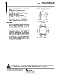 84100012A datasheet:  DUAL 4-BIT BINARY COUNTERS 84100012A