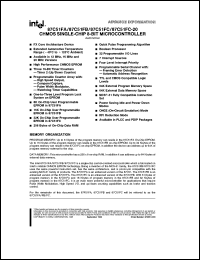 BP87C51C datasheet: CHMOS single-chip 8-bit microcontroller. 32 Kbytes EPROM BP87C51C