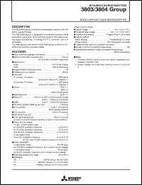 M38039FFSP datasheet: Single-chip 8-bit CMOS microcfomputer. ROM 61440 bytes, RAM 2048 bytes. Mask ROM version M38039FFSP