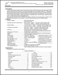 M306N0FGTFP datasheet: Single-chip 16-bit CMOS microcomputer. ROM 256K bytes RAM 10K bytes M306N0FGTFP