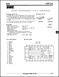 NJM2150AM datasheet: Sound enhancement audio processor NJM2150AM