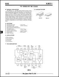 NJM2211M datasheet: FSK demodulatot/tone decoder NJM2211M