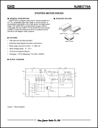 NJM3770AFM2 datasheet: Stepper motor driver NJM3770AFM2