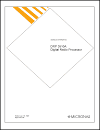 DRP3510A datasheet: Digital radio processor DRP3510A