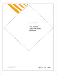 DRP3510A datasheet: Digital receiver front-end DRP3510A