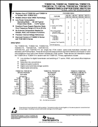 TCM29C17ADW datasheet:  COMBINATION CODEC/FILTER TCM29C17ADW