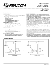 PI74FCT16823TV datasheet: Fast CMOS 18-bit register PI74FCT16823TV